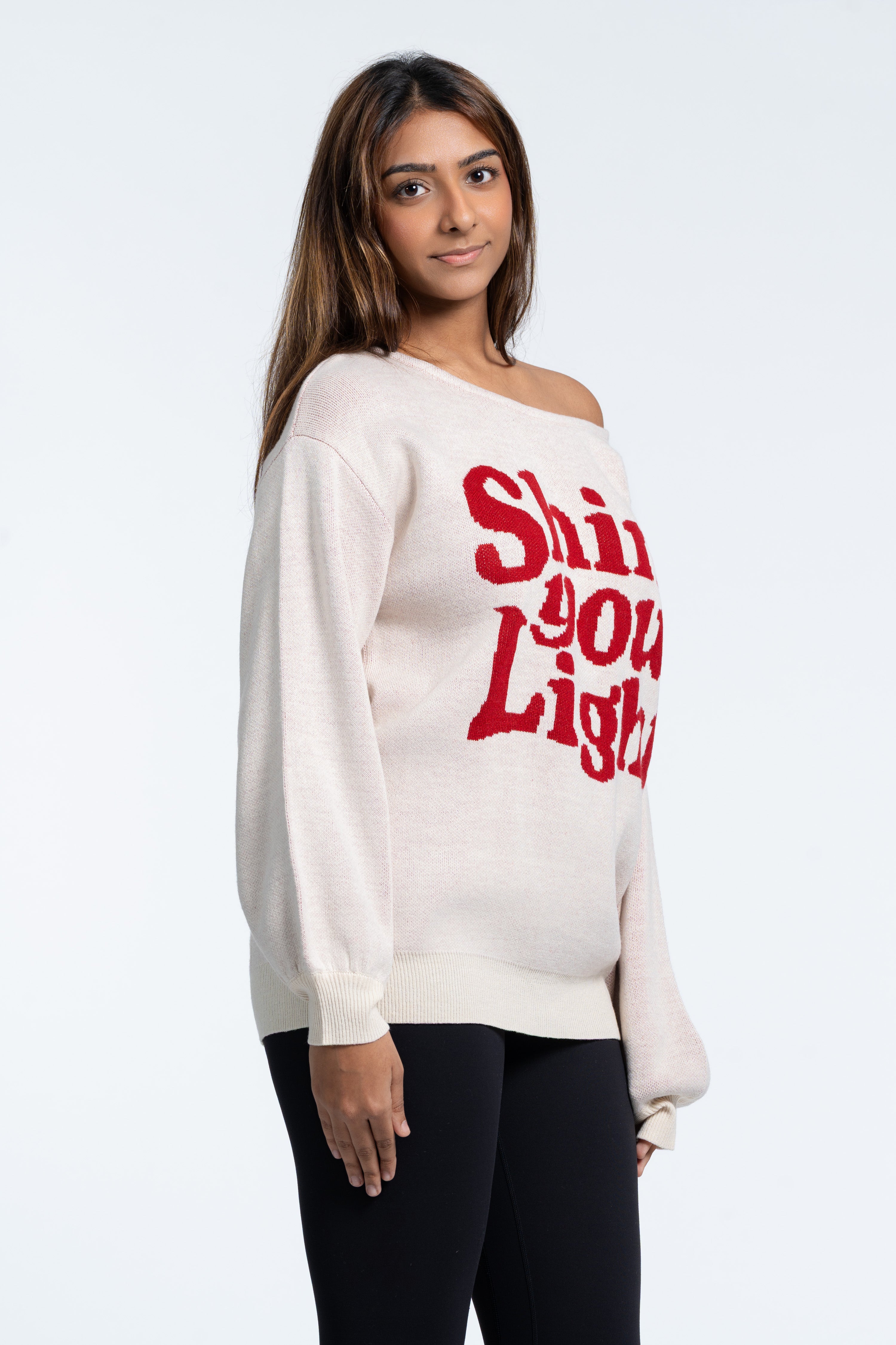 Off Shoulder Sweater – Moov Wear